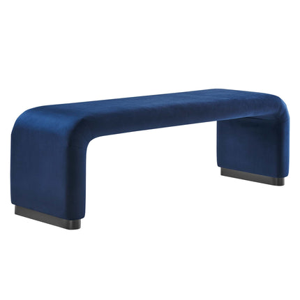 Modway EEI-6734 Koda Performance Velvet Waterfall Long Bench Modway