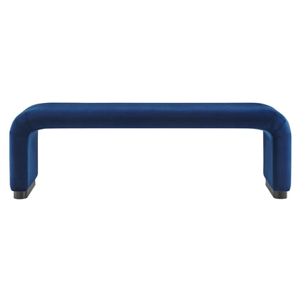Modway EEI-6734 Koda Performance Velvet Waterfall Long Bench Modway