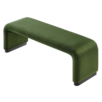 Modway EEI-6734 Koda Performance Velvet Waterfall Long Bench Modway