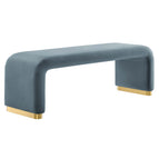 Brass Cadet Blue / Performance Velvet