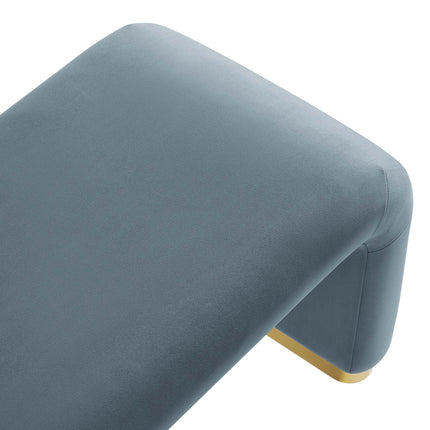 Modway EEI-6734 Koda Performance Velvet Waterfall Long Bench Modway