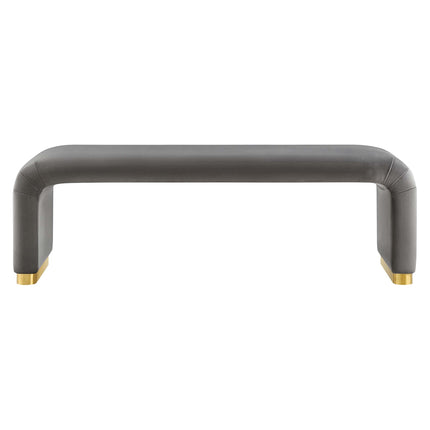 Modway EEI-6734 Koda Performance Velvet Waterfall Long Bench Modway