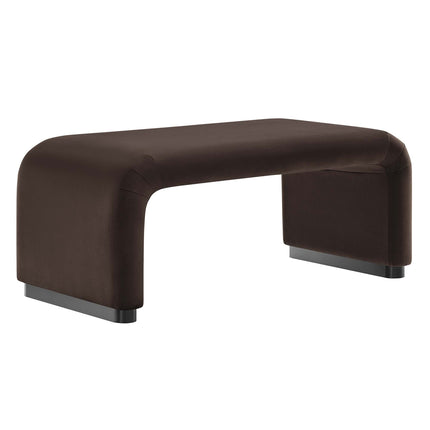 Modway EEI-6735 Koda Performance Velvet Waterfall Ottoman Modway