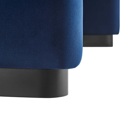 Modway EEI-6735 Koda Performance Velvet Waterfall Ottoman Modway