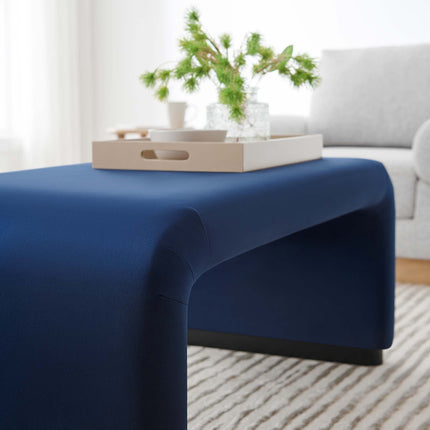 Modway EEI-6735 Koda Performance Velvet Waterfall Ottoman Modway