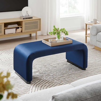 Modway EEI-6735 Koda Performance Velvet Waterfall Ottoman Modway