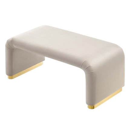 Modway EEI-6735 Koda Performance Velvet Waterfall Ottoman Modway