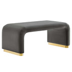 Brass Storm Gray / Performance Velvet