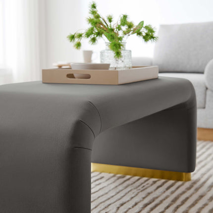 Modway EEI-6735 Koda Performance Velvet Waterfall Ottoman Modway