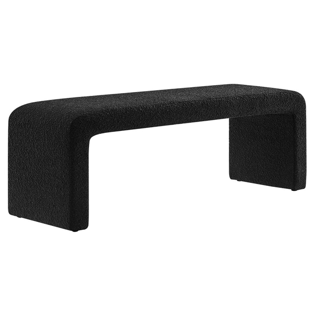 Modway EEI-6736 Simba Boucle Fabric Waterfall Long Bench - Plaza Home Decor