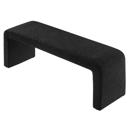 Modway EEI-6736 Simba Boucle Fabric Waterfall Long Bench - Plaza Home Decor