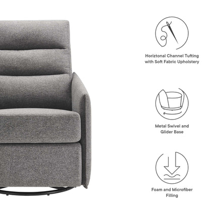 Modway EEI-6738 Etta Upholstered Fabric Lounge Chair Modway