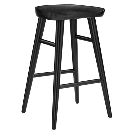 Modway EEI-6739 Saville Backless Wood Counter Stools Set of 2 Modway
