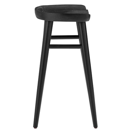 Modway EEI-6739 Saville Backless Wood Counter Stools Set of 2 Modway