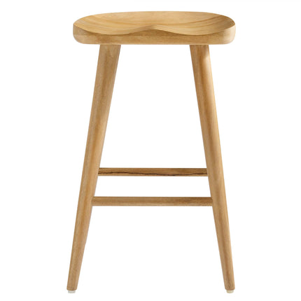 Modway EEI-6739 Saville Backless Wood Counter Stools Set of 2 Modway