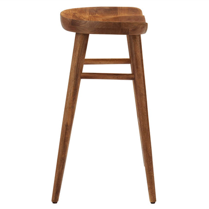Modway EEI-6739 Saville Backless Wood Counter Stools Set of 2 Modway