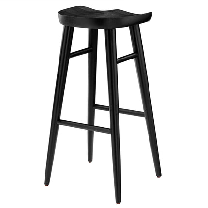 Modway EEI-6740 Saville Backless Wood Bar Stools Set of 2 Modway