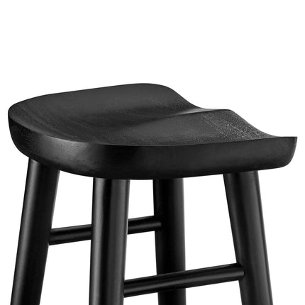 Modway EEI-6740 Saville Backless Wood Bar Stools Set of 2 Modway