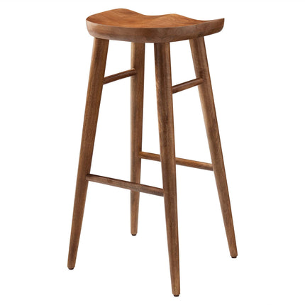 Modway EEI-6740 Saville Backless Wood Bar Stools Set of 2 Modway