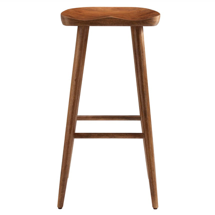 Modway EEI-6740 Saville Backless Wood Bar Stools Set of 2 Modway