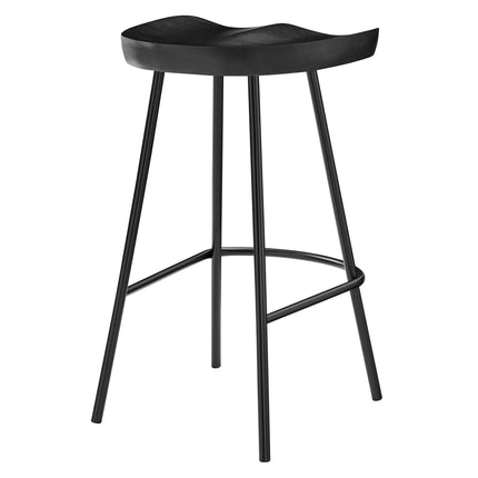 Modway EEI-6741 Concord Backless Wood Counter Stools Set of 2 Modway