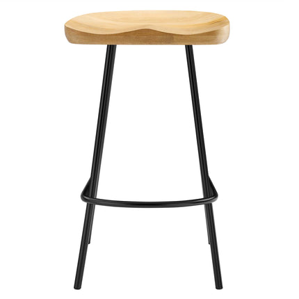 Modway EEI-6741 Concord Backless Wood Counter Stools Set of 2 Modway