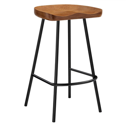 Modway EEI-6741 Concord Backless Wood Counter Stools Set of 2 Modway