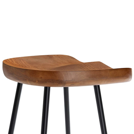 Modway EEI-6741 Concord Backless Wood Counter Stools Set of 2 Modway