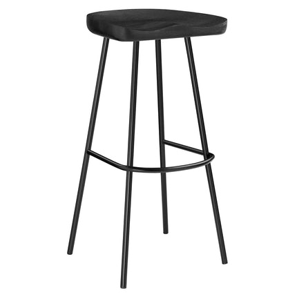 Modway EEI-6742 Concord Backless Wood Bar Stools Set of 2 Modway