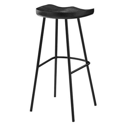 Modway EEI-6742 Concord Backless Wood Bar Stools Set of 2 Modway