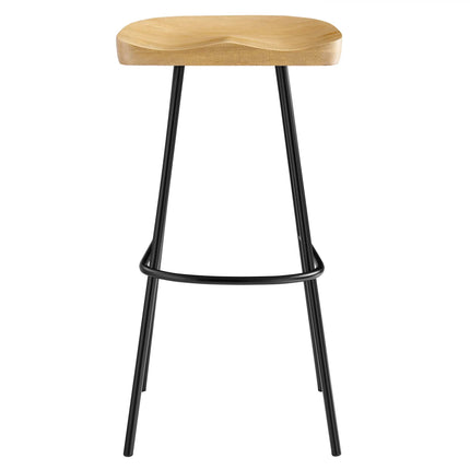 Modway EEI-6742 Concord Backless Wood Bar Stools Set of 2 Modway