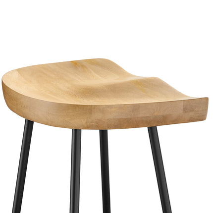 Modway EEI-6742 Concord Backless Wood Bar Stools Set of 2 Modway