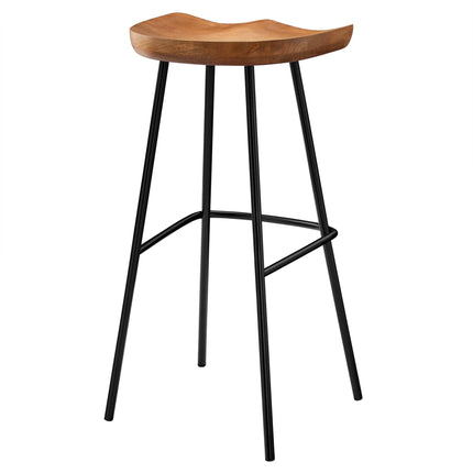 Modway EEI-6742 Concord Backless Wood Bar Stools Set of 2 Modway