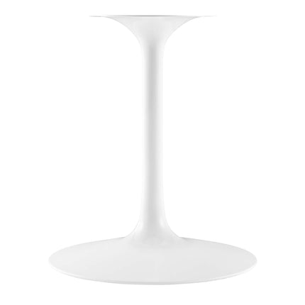 Modway EEI-6757 Lippa 60" Oval Faux Travertine Dining Table Modway