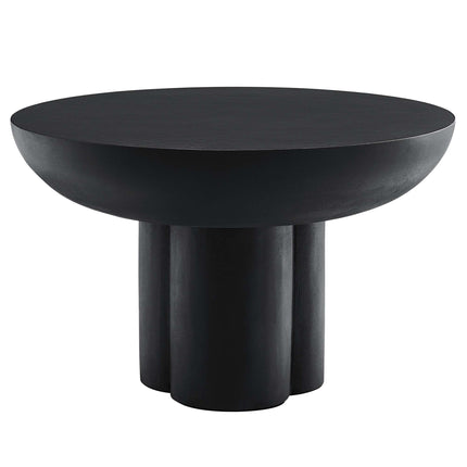 Modway EEI-6760 Caspian Round Concrete Coffee Table Modway