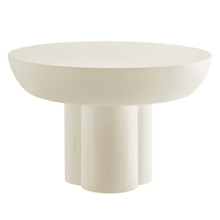Modway EEI-6760 Caspian Round Concrete Coffee Table Modway