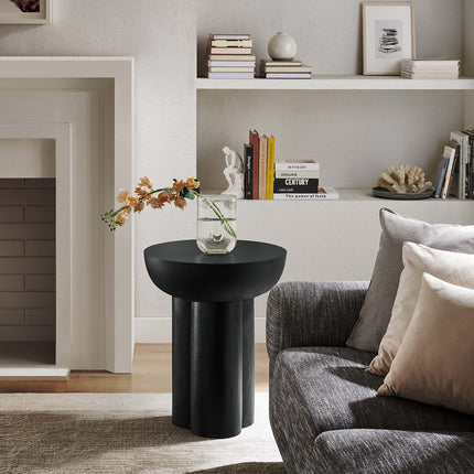 Modway EEI-6761 Caspian Round Concrete Side Table Modway