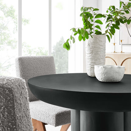 Modway EEI-6762 Caspian 40" Round Concrete Dining Table Modway