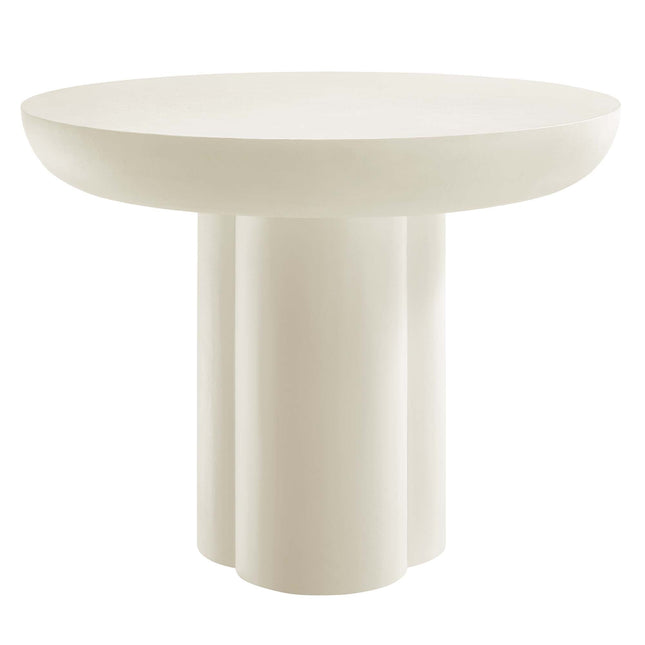 Modway EEI-6762 Caspian 40" Round Concrete Dining Table Modway