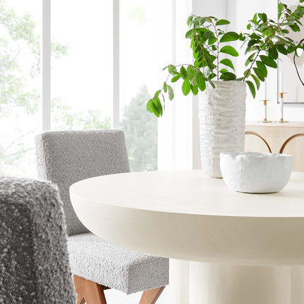 Modway EEI-6762 Caspian 40" Round Concrete Dining Table Modway