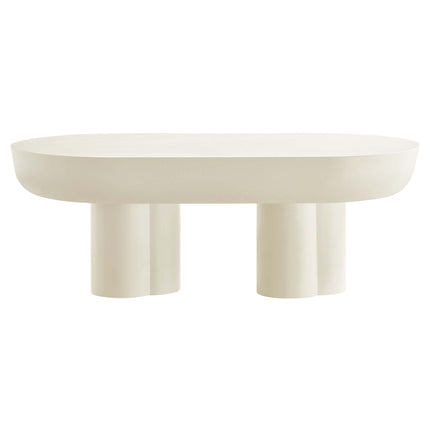 Modway EEI-6763 Caspian Oval Concrete Coffee Table Modway