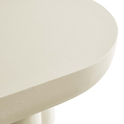 Modway EEI-6763 Caspian Oval Concrete Coffee Table Modway
