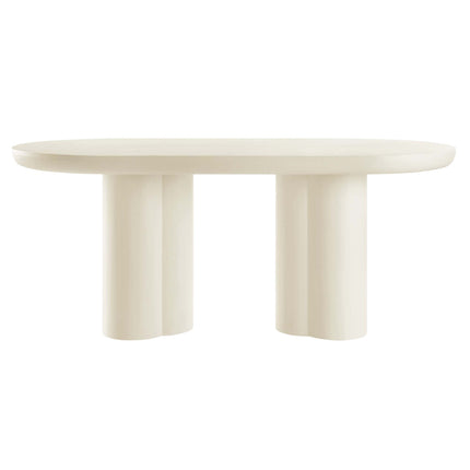 Modway EEI-6764 Caspian 72" Oval Concrete Dining Table Modway