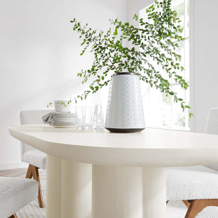 Modway EEI-6764 Caspian 72" Oval Concrete Dining Table Modway