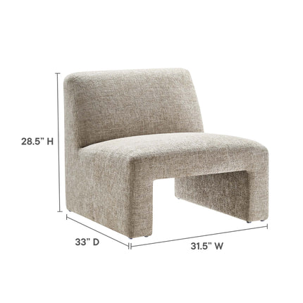 Modway EEI-6765 Amita Chenille Upholstered Accent Chair Modway