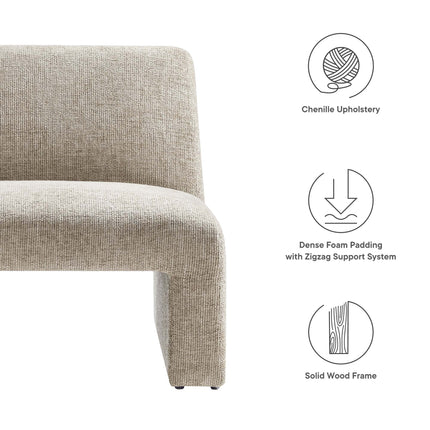 Modway EEI-6765 Amita Chenille Upholstered Accent Chair Modway