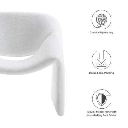 Modway EEI-6767 Vivi Chenille Upholstered Accent Chair Modway