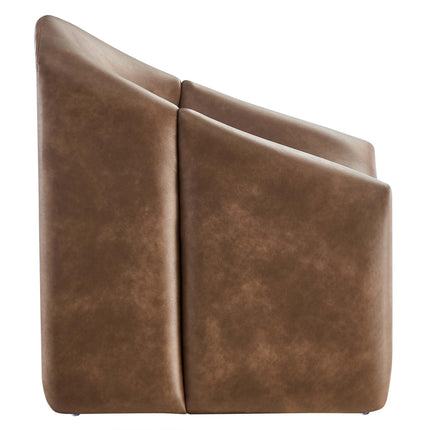 Modway EEI-6768 Vivi Vegan Leather Accent Chair Modway