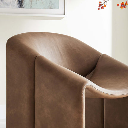 Modway EEI-6768 Vivi Vegan Leather Accent Chair Modway