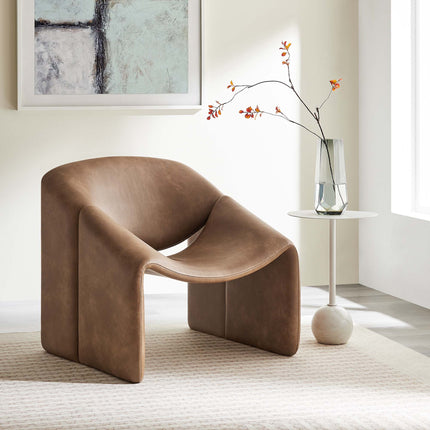 Modway EEI-6768 Vivi Vegan Leather Accent Chair Modway